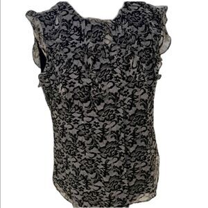 Antonio Melani Ruffle Front Blouse